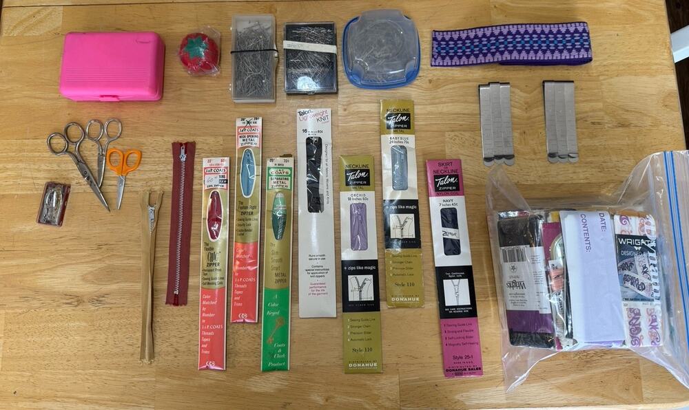 Vtg Rick Rack Seam Binding Bias Tape Hem Lace Mixed Brands Lot of 40+ Mostly New